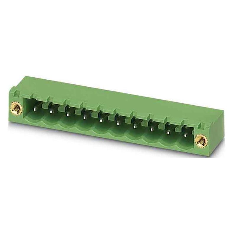 Phoenix Contact Contactdoosbehuizing MSTB Aantal polen Totaal 11 Afstand: 5,08 mm 1776595 50 st., Kabels + Stekkers, Groen