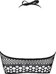 Immagine prodotto Le Désir Top con Scollo all'Americana con Laccetto Nero (Taglia unica)