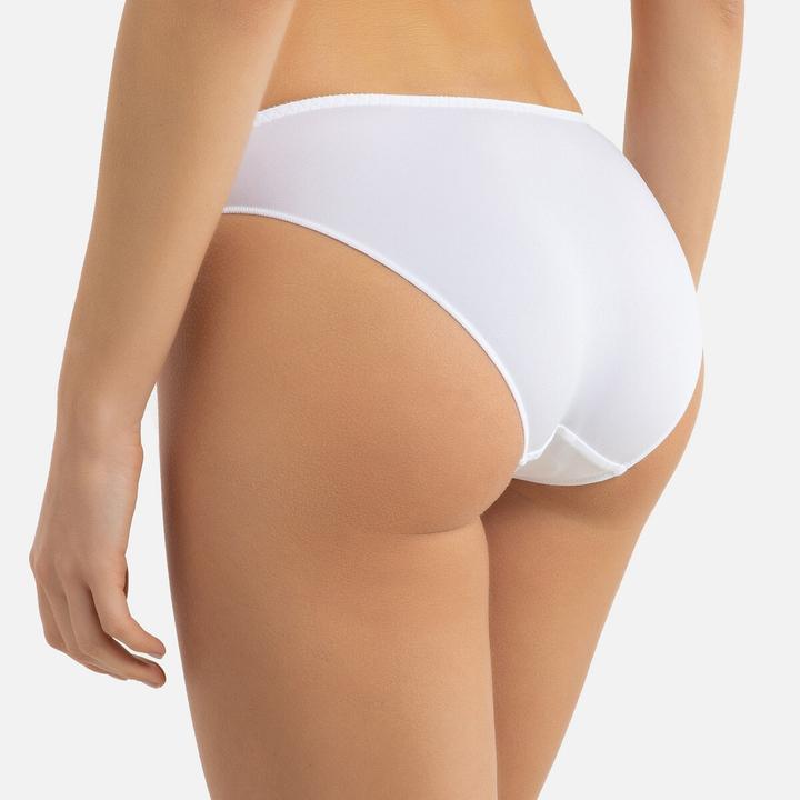 Produktbild La Redoute Collections Mikrofaserslip mit Spitzendetails (42, Einzelpack)