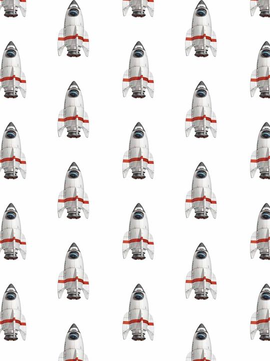 Produktbild Snurk Kinderpullover Rakete (92)