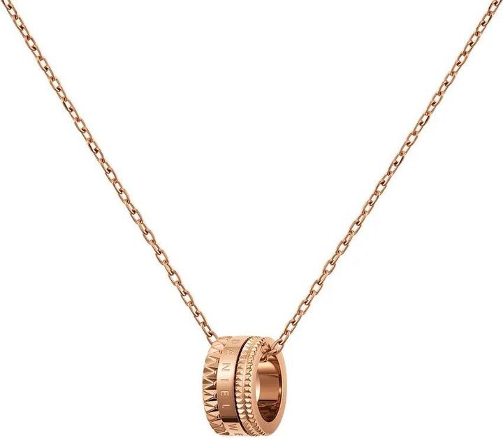 Actual product image Daniel Wellington Stylová bronzová náhrdelnák s kruhovám přívá'skem Elevation DW00400194 (316L)