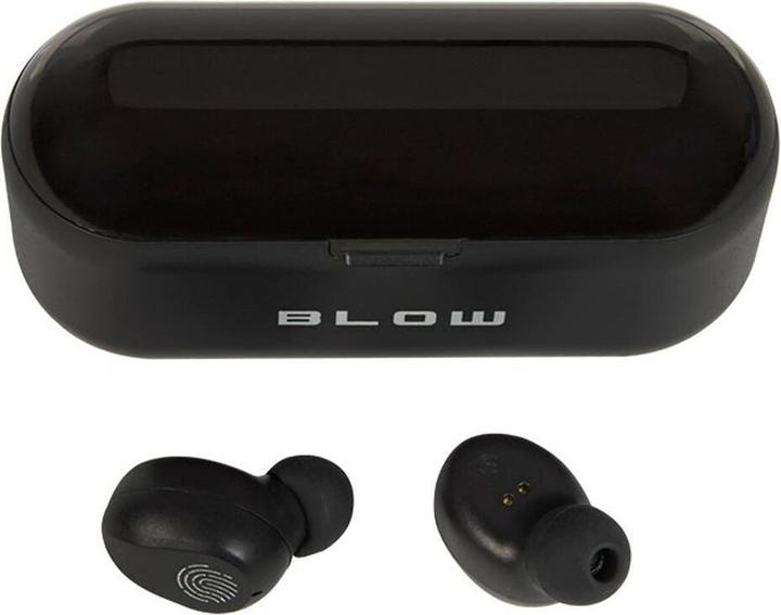 Produktbild Blow Kopfhörer Earbuds BTE200 BLACK power bank 2000mAh (Keine Geräuschunterdrückung, 5 h, Kabellos)