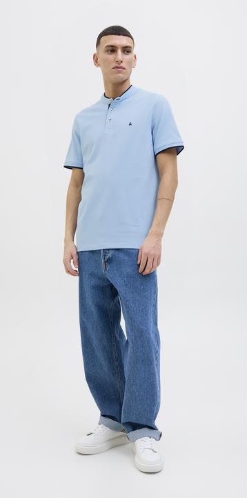 Actual product image Jack & Jones Jjepaulos Mao Polo Ss Noos (XXL)