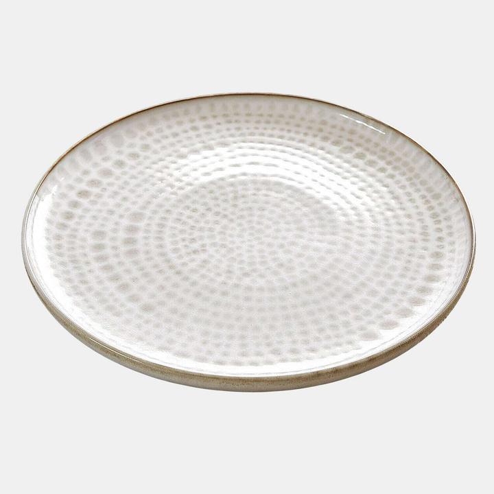 Actual product image Loberon Geschirr 24er Set Marnis grau/braun (24 pcs.)
