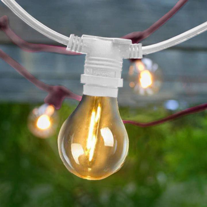 Productafbeelding Newgarden ALLEGRA LED sprookjesverlichting wit 8m voor tuin en balkon E27 binnen & buiten IP44 (8 m)
