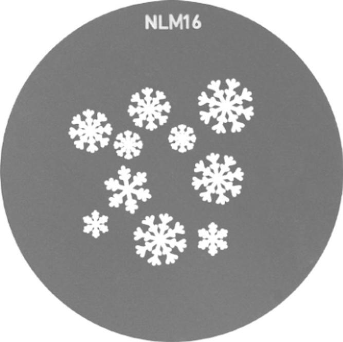 Produktbild Nanlux Gobo Set 2 zu NL Mount Projektionsaufsatz