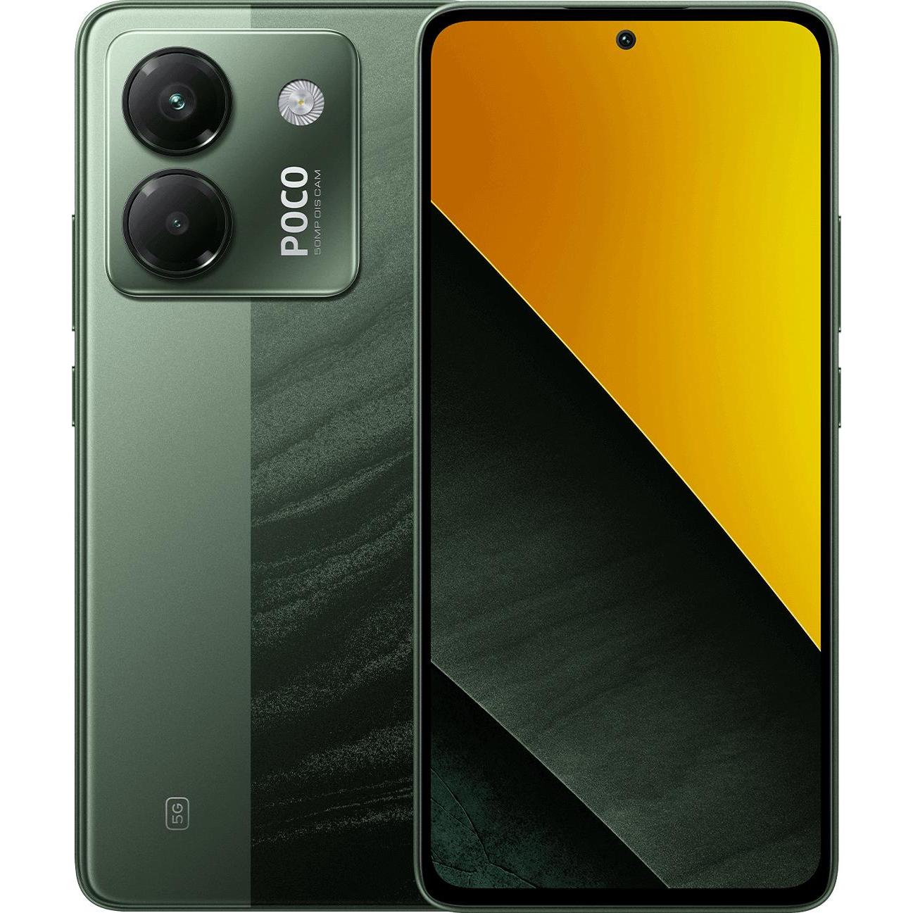 Xiaomi Poco M7 Pro 5G (512 GB, Green, 6.67", Hybrid Dual SIM, 5G), Smartphone, Grün