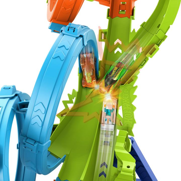 Immagine prodotto Hot Wheels Azione 4 Loopings Crash Danger