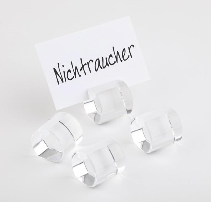 Produktbild APS Kartenhalter, er Set je, H: - Zylinder