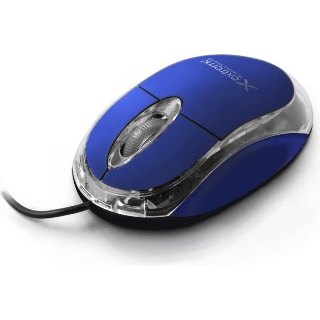 Esperanza XM102B (Kabelgebunden), Maus, Transparent, Blau