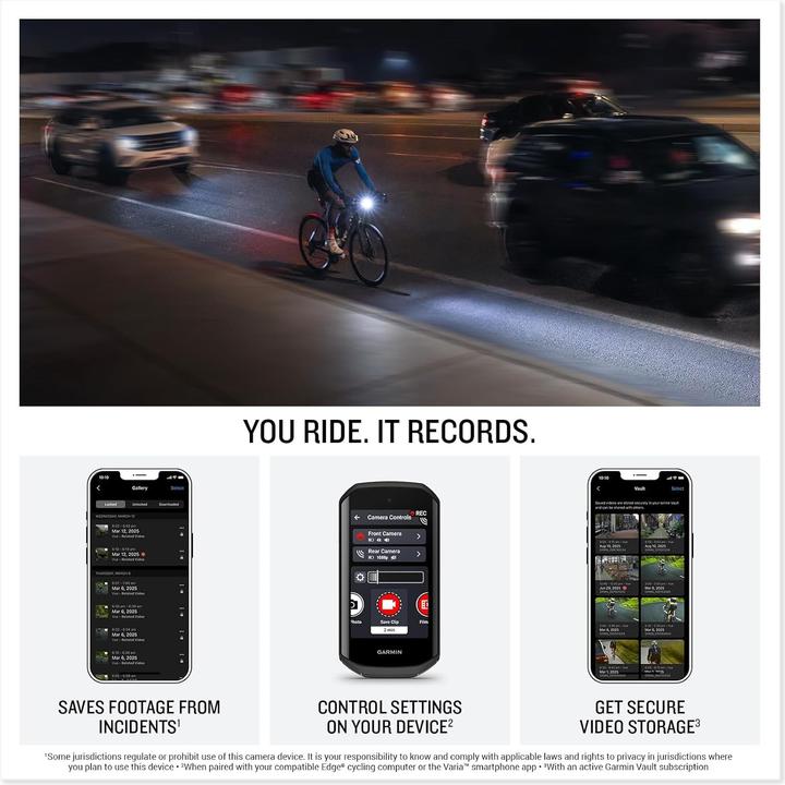 Produktbild Garmin Varia Vue (600 lm)
