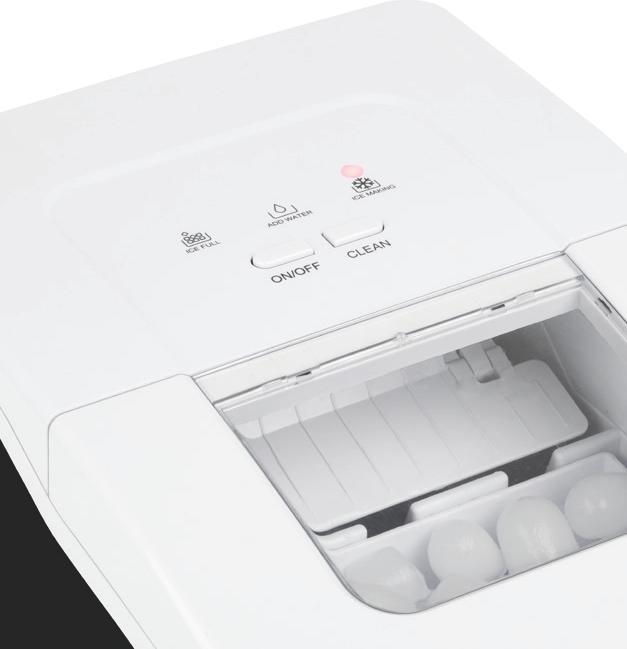 Actual product image Wëasy KW12 Eiswürfelmaschine