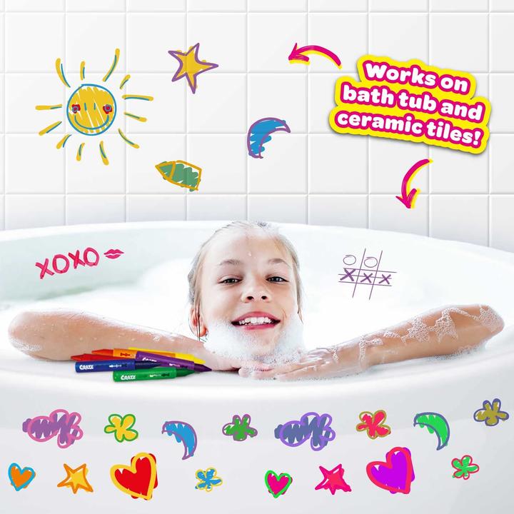 Actual product image Craze Bath Fun Inkee Bath Crayons