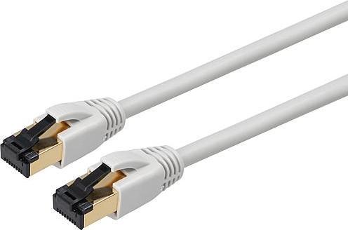 Image du produit EGB Câble patch Cat 8 SFTP PIMF gris 7,5 m (CAT8.2, 7.50 m)