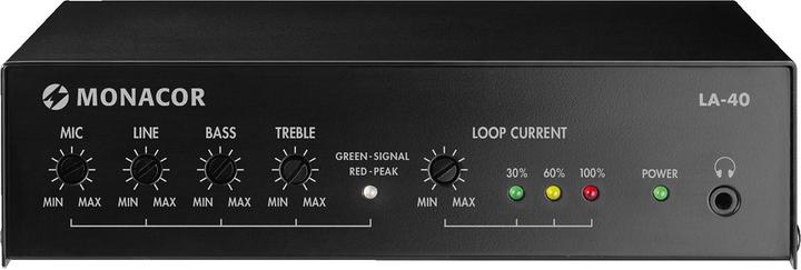 Image du produit Monacor Amplificateur de boucle Public Adress LA-40 (Amplificateur)