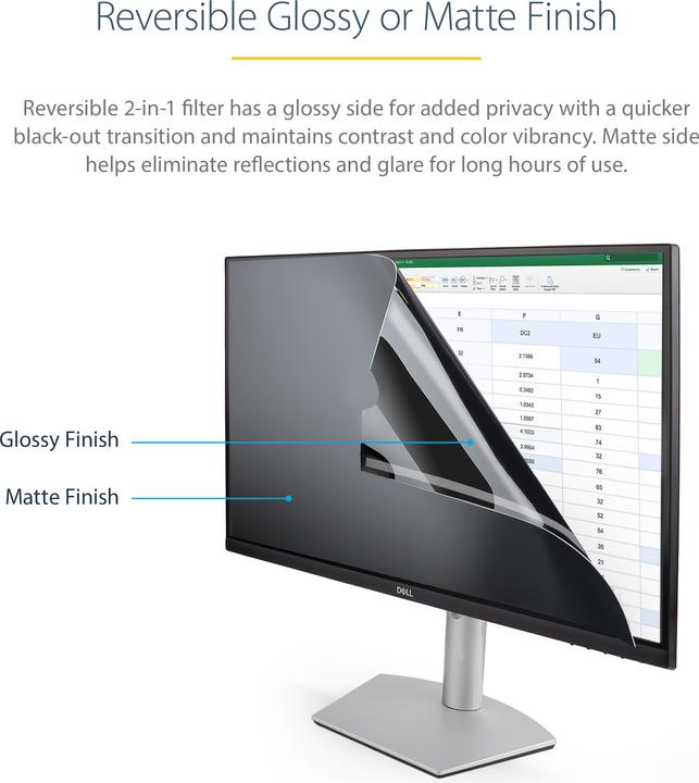 Actual product image StarTech 22" Privacy Filter (22", 16:9)