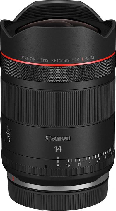 Productafbeelding Canon RF 14mm F1.4L VCM (Canon RF, APS-C / DX, Volledig formaat)