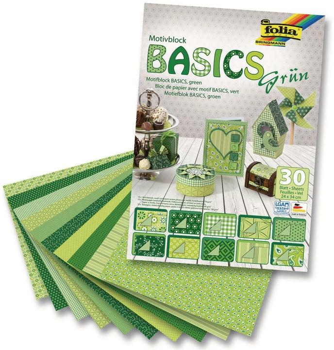 Folia Motivblock Basics (270 g/m², 30 x)