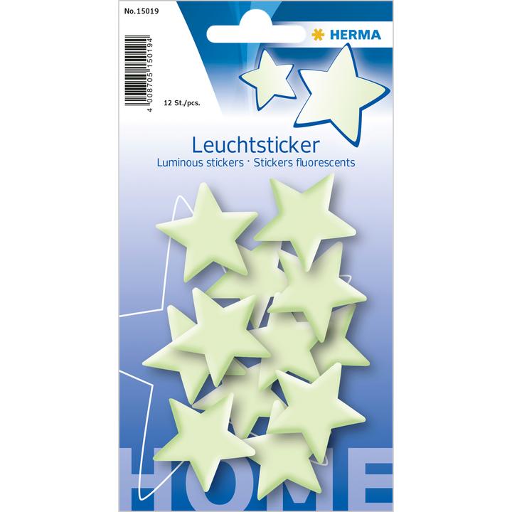 Actual product image HERMA Glow stickers