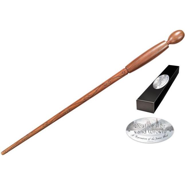 Noble Collection Braun Harry Potter Zauberstab Todesser Version 2 (Charakter-Editio
