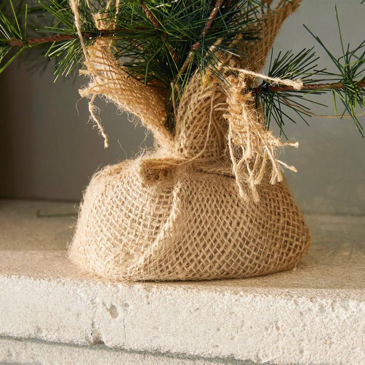 Image du produit Loberon Arbre déco set de 2 Bohicon vert/brun