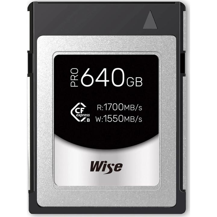 Actual product image Wise CFexpress Type B PRO 640GB (640 GB, CFexpress type B)