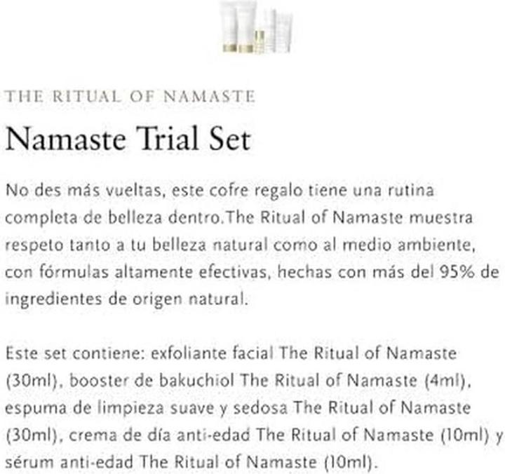 Nährwerte und Zutaten Rituals The Ritual Of Namaste (Gesichtspflege Set)