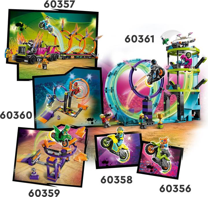 Produktbild LEGO Kreisende Reifen-Challenge (60360, LEGO City)