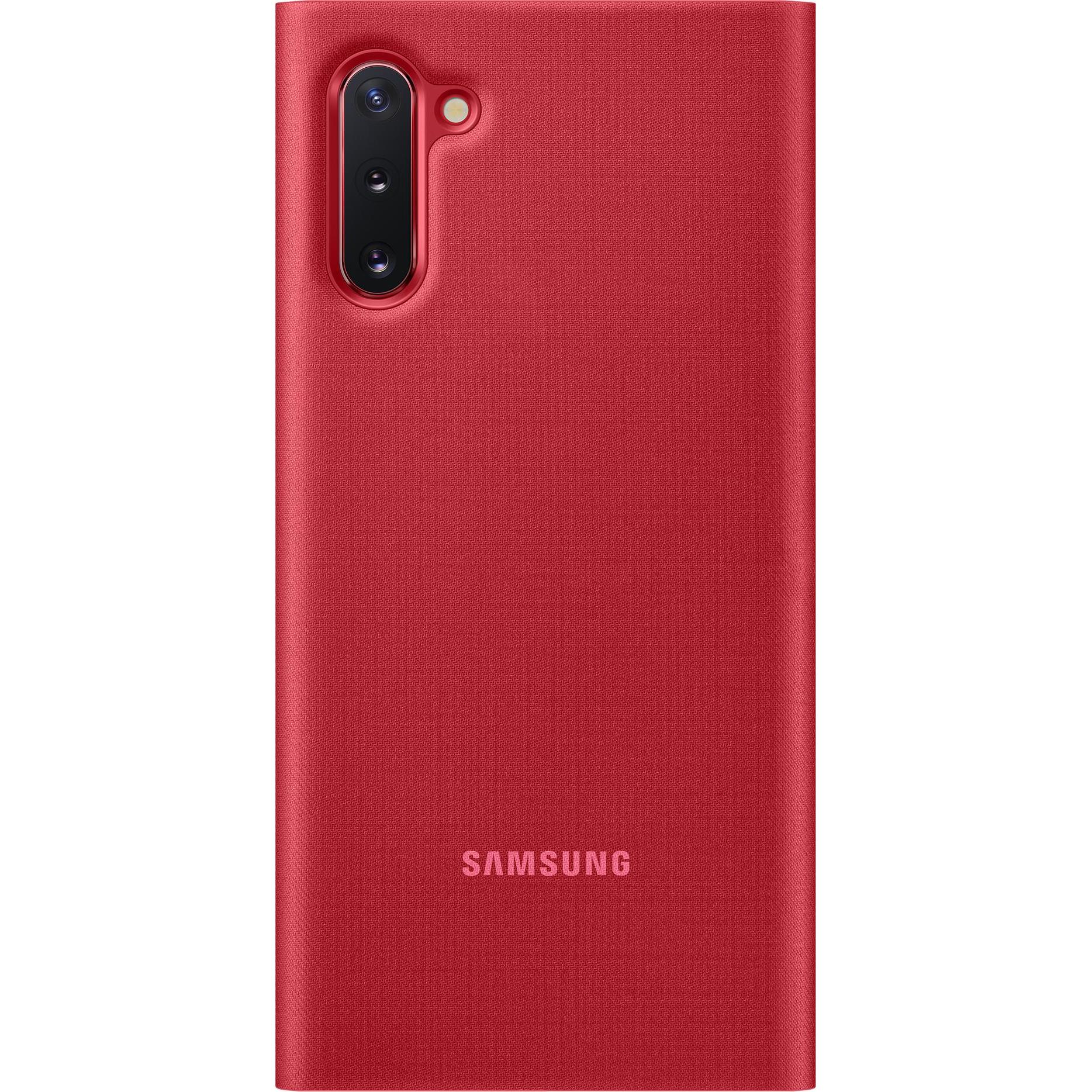 Thumbnail - Samsung LED View Cover (Samsung Galaxy Note 10), Smartphone Hülle, Rot