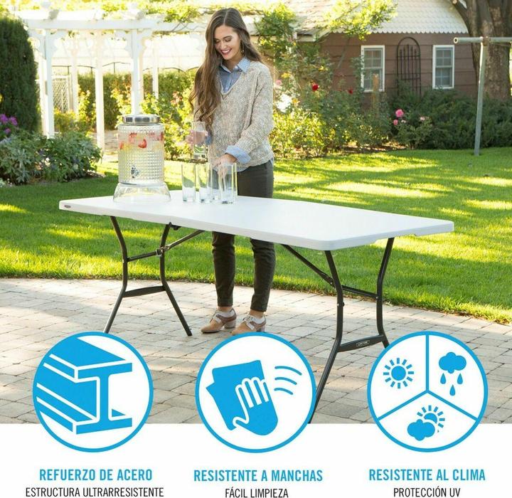 Produktbild Lifetime Allzweck Falt-Tisch 182cm