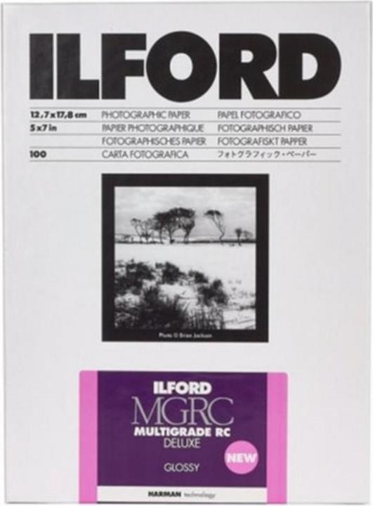 Produktbild Ilford 1x100 MG RC DL 1M 18x24 (190 g/m², 18 x 24 cm, 100 Stk.)