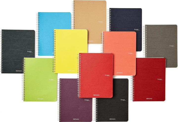 Actual product image Fabriano SKIZZENHEFT A4 FABR.70b SPIR. VINO (A4, Plain, Soft cover)