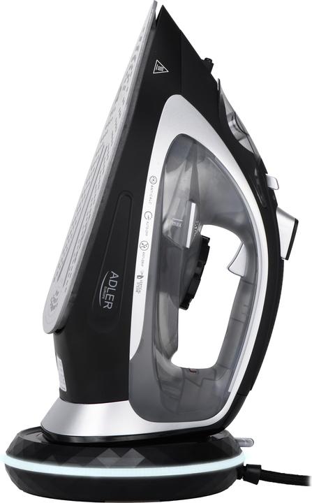 Produktbild Adler Dampfbügeleisen | AD 5043 | Dampfbügeleisen | 2800 W | Fassungsvermögen des Wassertanks 300 ml | (2800 W)
