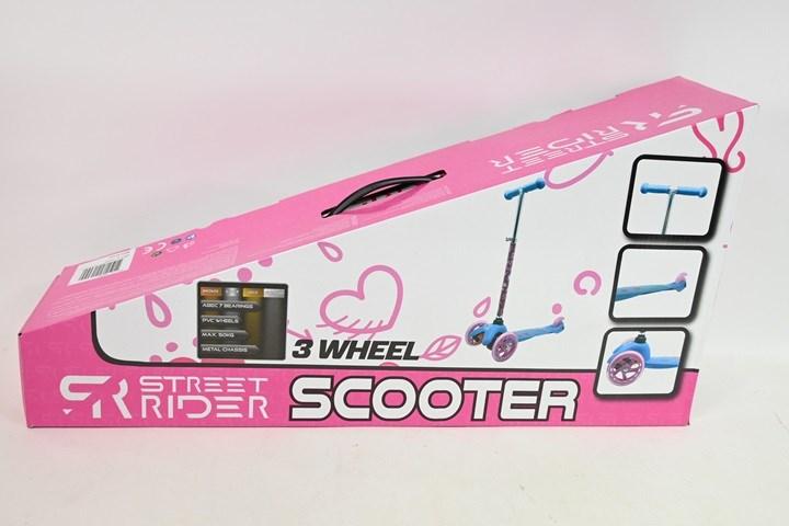 Actual product image Van Manen Veenendaal Van Manen Scooter Street Rider pink adjustable ABEC 7