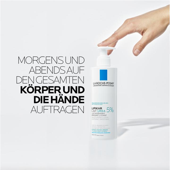 Image du produit La Roche Posay Lipikar Lait Urea 5+ (Crème pour le corps, 400 ml)