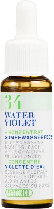 Actual product image Phytomed Bachblüten No34 Sumpfwasserfeder (1 Piece, Liquid, 22 g)