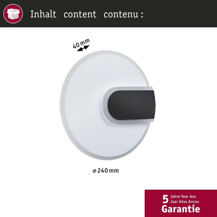 Image du produit Paulmann Wandleuchte 2Form (1590 lm)