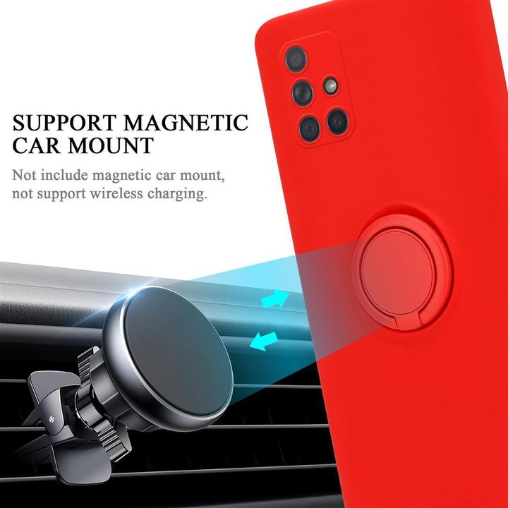Actual product image Cadorabo TPU Liquid Ring Silicone Case Cover (Samsung Galaxy M40s)