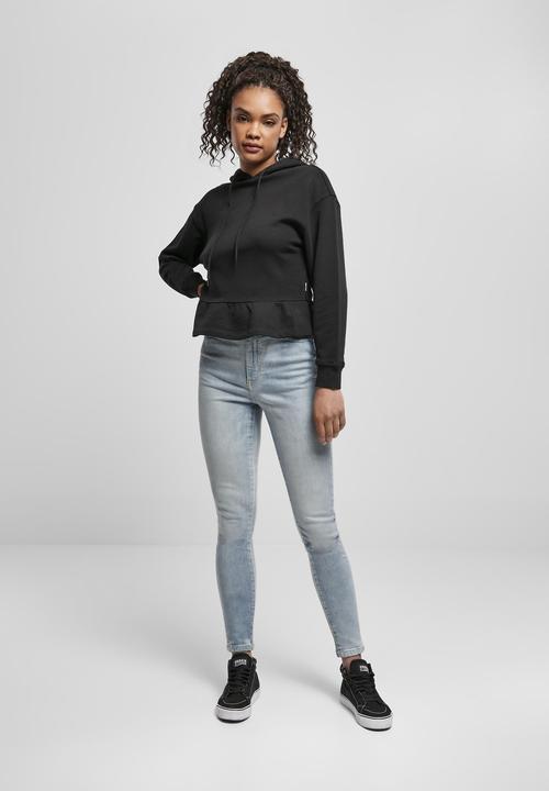 Produktbild Urban Classics Ladies Organic Volants Hoody (S)