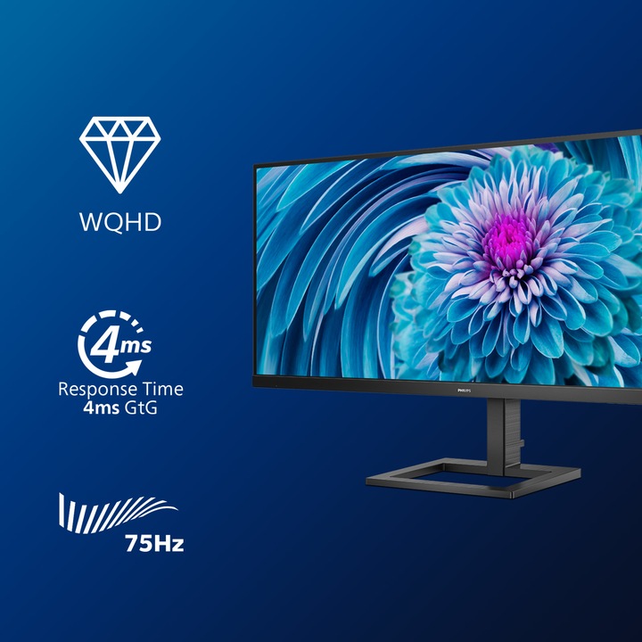 Actual product image Philips 345E2AE/00 (3440 x 1440 pixels, 34")