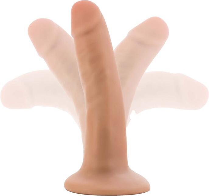 Produktbild Blush Novelties Dr. Skin Plus - 5 Inch Realistic Posable Dildo - Suction Cup Base for Hands Free Pla