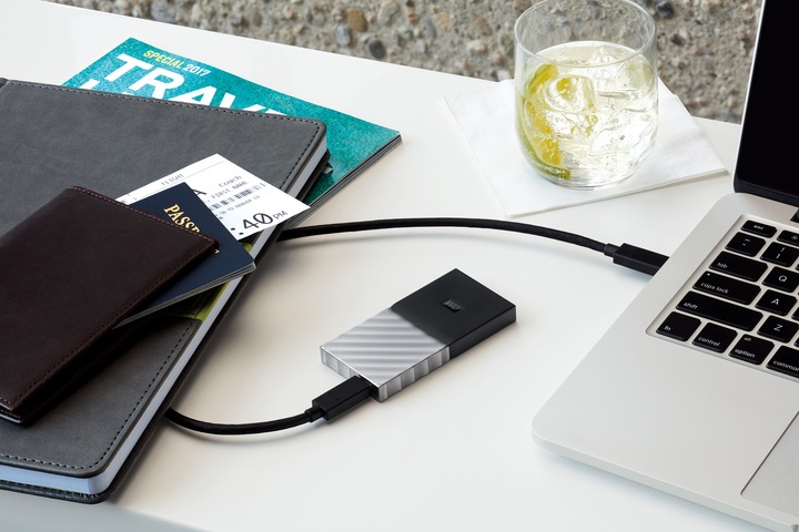 Actual product image WD My Passport SSD *2017* (256 GB)