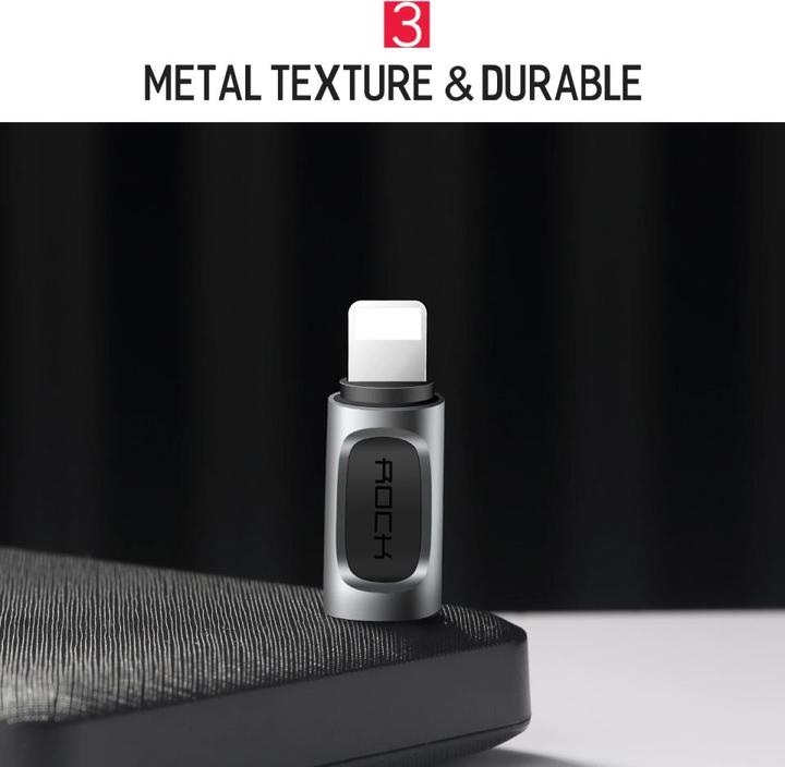Produktbild Rock USB-C zu Lightning Adapter (USB Typ C, Lightning)
