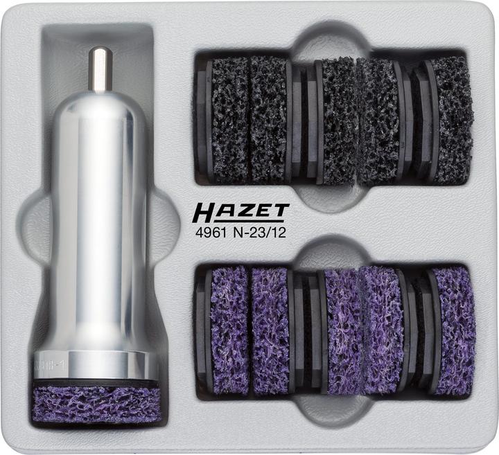Produktbild HAZET Nkw Radnabenschleifer Satz 4961N-23/12 ∙ Anzahl Werkzeuge: 12