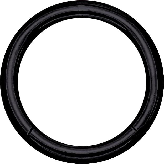 Immagine prodotto Star Piercing Anello a micro segmenti nero (Acciaio chirurgico 316L, senza ottone)