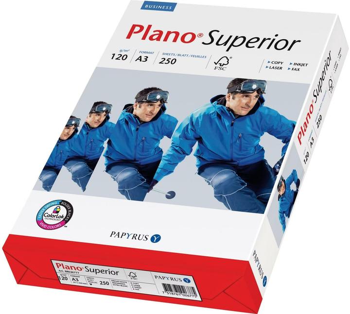 Papyrus Plano Superior (A3, 250 feuilles, 120 g/m²)