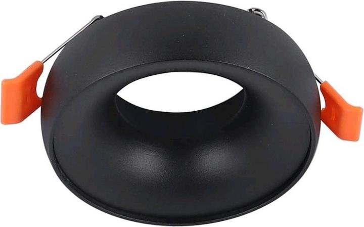 Actual product image V-TAC VT980RD GU10Socket round black frameblack reflector