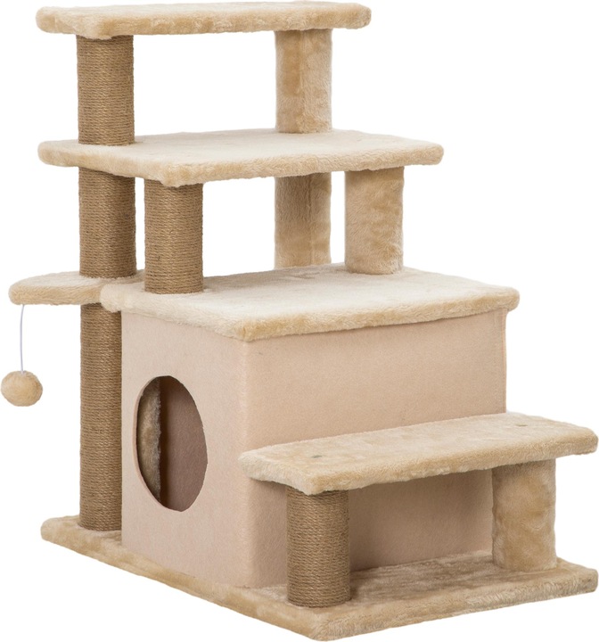 Immagine prodotto PawHut Scaletta per cani con capanna (Gatto, Cane)