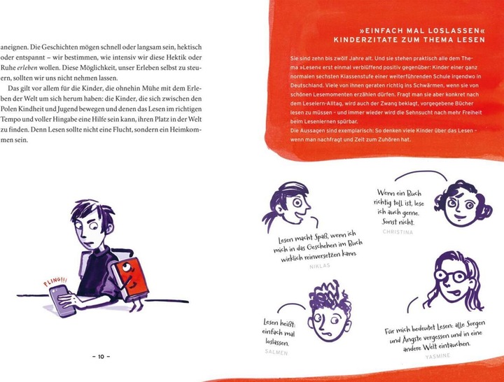 Actual product image Wie Kinder Bücher lesen (German, Stefan Hauck, Mladen Jandrlic, Nicola Bardola, Ralf Schweikart, Christoph Schäfer, Christoph Schaefer, "Senter Kreis", 2020)