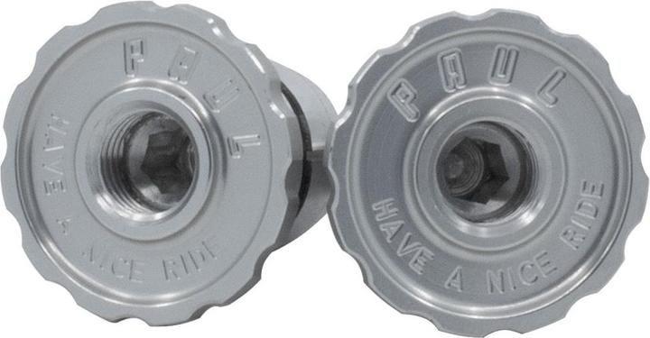 Actual product image Paul Component Engineering Paul Component BËP Bar End Plugs, silver